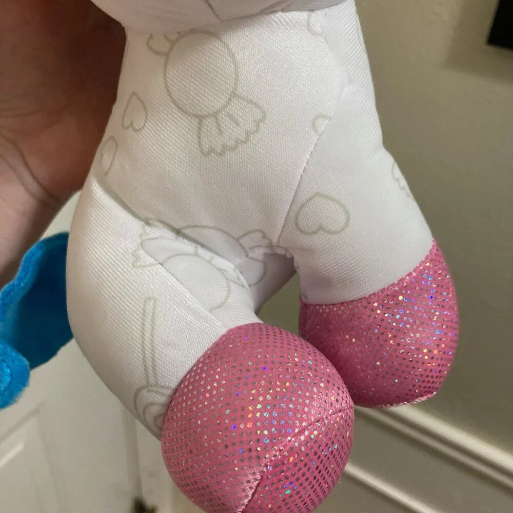 Crayola Hallmark Deluxe 12" Color 'N Plush Unicorn - Draw, Doodle,Wash and Reuse - Picture 6 of 7